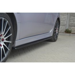 Накладки сплиттеры на пороги на Mazda 6 GH Sport Hatch